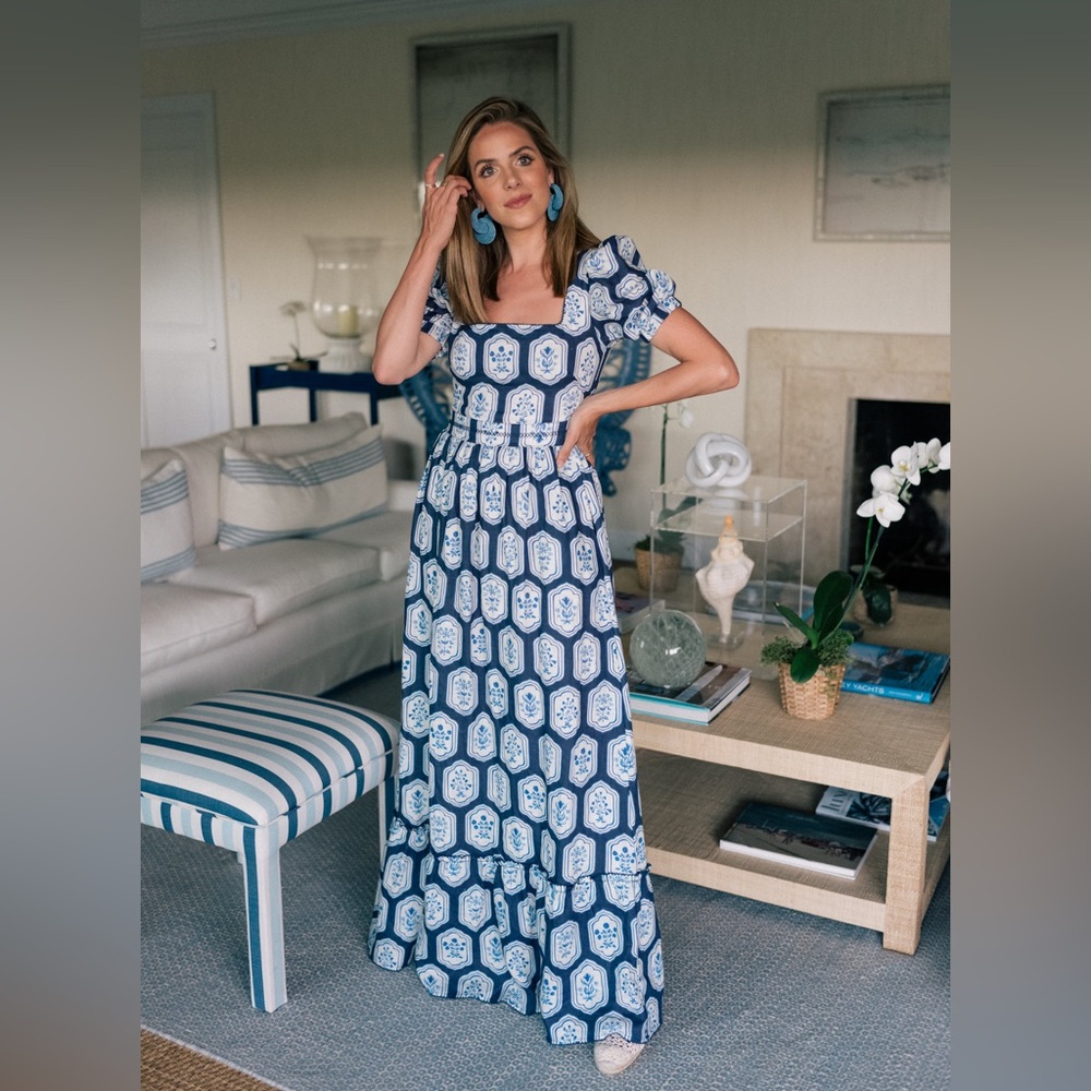EUC Extremely Rare Agua by Agua Bendita Lima Dress Size M